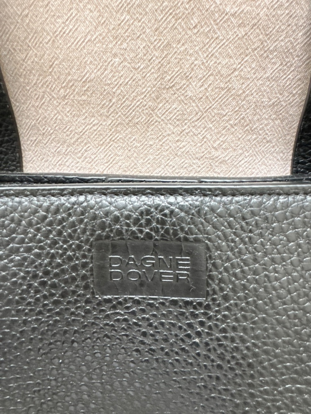 Dagne Dover Tokyo Turnlock Tote $249 – Black Convertible Handbag/Shoulder Bag - Picture 3 of 6